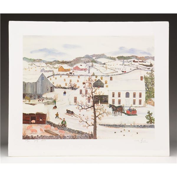 WILL MOSES (American, b1956-) 6 SERIGRAPH AND - Poulin Auctions