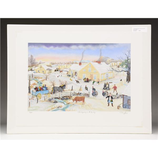 WILL MOSES (American, b1956-) 6 SERIGRAPH AND - Poulin Auctions