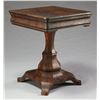Image 2 : UNUSUAL & RARE EMPIRE MAHOGANY LADY’S VANITY WITH