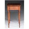 Image 2 : SHERATON CHERRY STAND WITH TIGER MAPLE DRAWER.