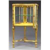 Image 2 : 19th CENTURY LOUIS XVI STYLE GILTWOOD VITRINE