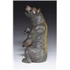 Image 2 : BLACK FOREST CARVED SITTING BEAR.