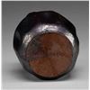 Image 2 : BILOXI, MISSISSIPPI BROWN GLAZE VASE.