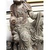 Image 8 : LARGE CHINESE CARVED WOOD STATUE OF SEATED