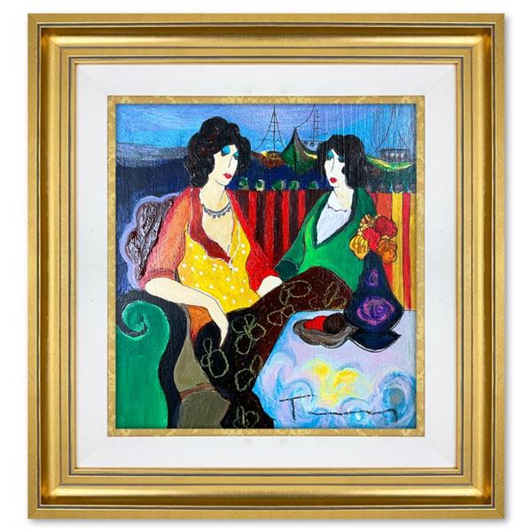 At the Port by Tarkay (1935-2012)