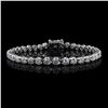 8.03 ctw Diamond 14K White Gold Tennis Bracelet