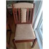 Image 1 : Wooden and Leather Chair