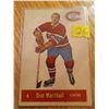 Image 1 : 1957-58  Don Marshall #M8 Montreal Canadiens Hockey Card -