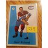 Image 1 : 1959-60 Henri Richard Parkhurst #39 Montreal Canadiens Hockey Card