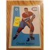 Image 1 : 1959-60 Claude Provost Parkhurst #18 Montreal Canadiens Hockey Card