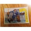 Image 1 : 1959-60 Johnny Bower #42 Toronto Maple Leafs Hockey Card