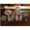 Image 1 : Collection of Crystal/Ceramic Salt and Pepper Shakers