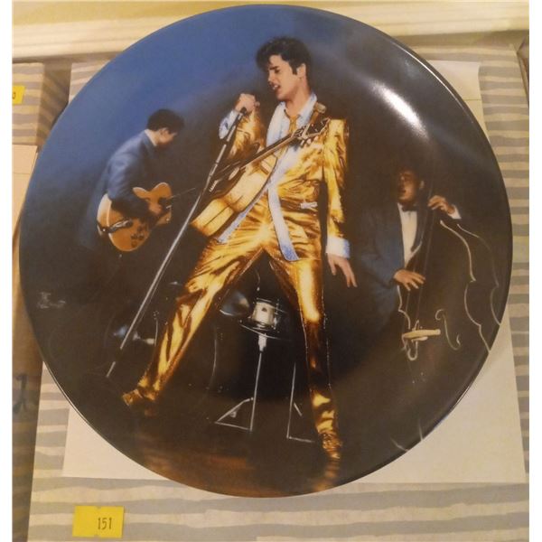 Elvis Delphi Plate 3 - "The Memphis Flash" by Bruce IN BOX Emmett