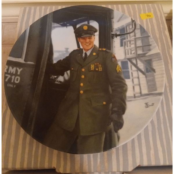 Elvis Delphi Plate 4 - "Homecoming" by Bruce Emmett IN BOX