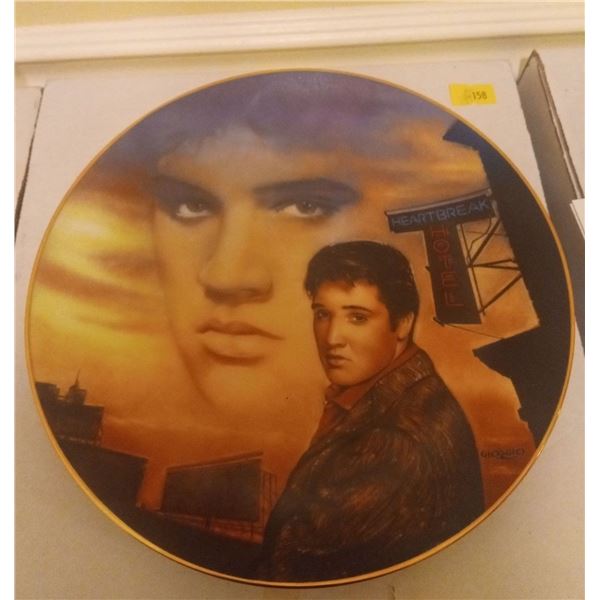 Elvis Delphi Plate 1 - "Heartbreak Hotel" by Nate IN BOX