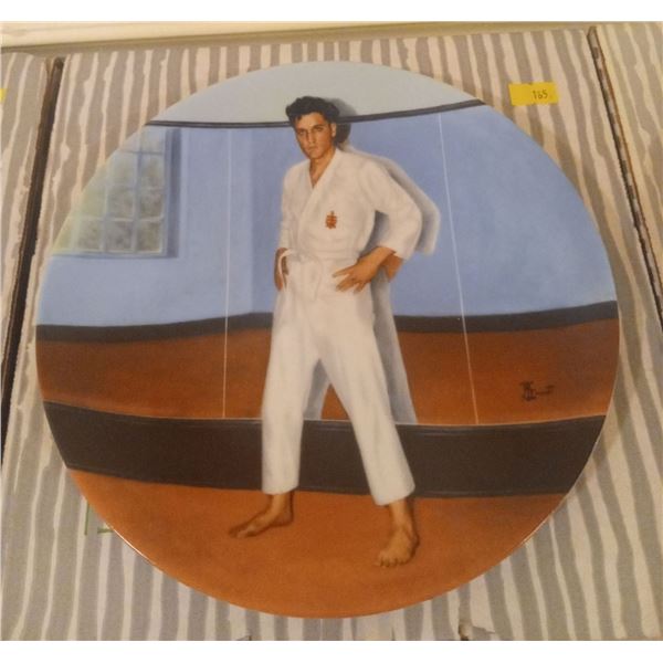 Elvis Delphi Plate 12 - "Going for the Black Belt" by Bruce Emmett IN BOX