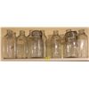 Image 1 : Old Glass Bottles and Two Canning Jars