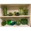 Image 1 : Green Glassware