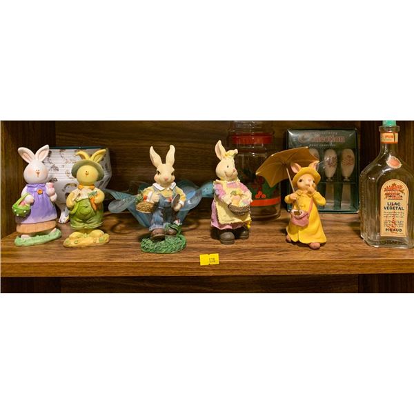 Collection of Easter Decor and Glassware