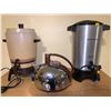 Image 1 : Coffee and Tea Heaters and Dispensers with a Metal Electric Kettle