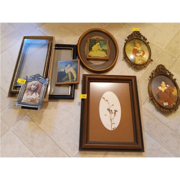 Collection of Small Framed Photos