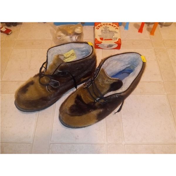 Size 11 Seal Skin Shoes