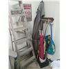 Image 1 : Collection of Brooms, 6ft Latter and More