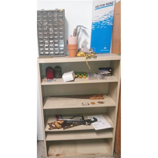 Metal Shelf (**WITH CONTENTS**)