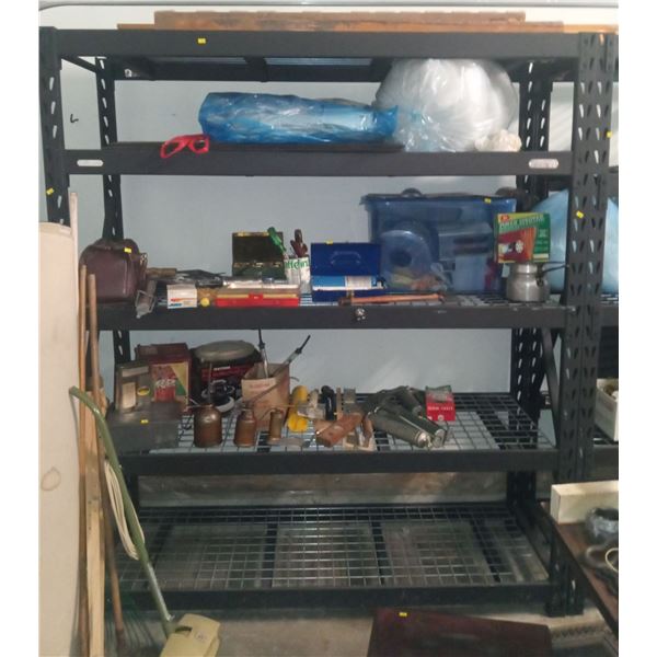 Large Metal Shelf (NOT INCLUDING CONTENTS)