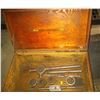 Image 2 : Wooden Toolbox with Tools Inside
