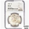 Image 1 : 1897 Morgan Silver Dollar NGC MS63