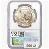 Image 2 : 1897 Morgan Silver Dollar NGC MS63