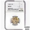 Image 1 : 1940-D Jefferson Nickel NGC MS67