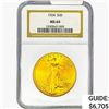 Image 1 : 1924 $20 Gold Double Eagle NGC MS64