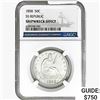 Image 1 : 1858 Seated Lib. 50C NGC Shipwreck Effect SS REP.
