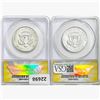 Image 2 : 1966 [2] Kennedy Half Dollar ANACS SP64 SMS DBL DIE OBV