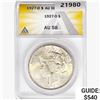 1927-D Silver Peace Dollar ANACS AU58