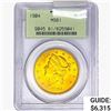 Image 1 : 1904 $20 Gold Double Eagle PCGS MS61