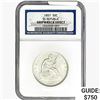 Image 1 : 1857 Seated Lib. 50C NGC Shipwreck Effect SS REP.