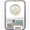 Image 2 : 1855-O Seated Lib. 50C NGC Shipwreck Effect SS REP. ARWS Inscribed