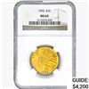 1932 $10 Gold Eagle NGC MS63