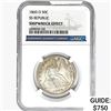 Image 1 : 1860-O Seated Lib. 50C NGC Shipwreck Effect SS REP.