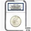 Image 1 : 1859-O Seated Lib. 50C NGC Shipwreck Effect SS REP. Inscribed