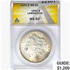 1892 Morgan Silver Dollar ANACS MS62 Lamination
