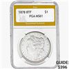 1878 8TF Morgan Silver Dollar PGA MS61