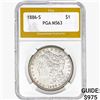 1886-S Morgan Silver Dollar PGA MS63