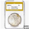 1879-S Morgan Silver Dollar PGA MS63+ REV 78