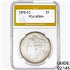 1878-CC Morgan Silver Dollar PGA MS64+