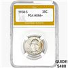 1938-S Washington Silver Quarter PGA MS66+