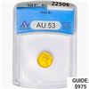 1859 Rare Gold Dollar ANACS AU53